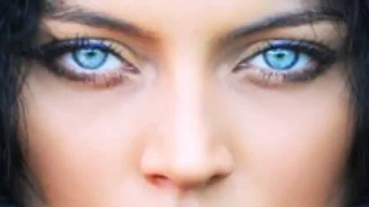 Очень Красивые Брюнетки С Голубыми Глазами